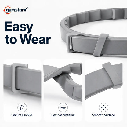 Gainstarx Adjustable Lightweight Dog Collar with Fresh Scent for Large Dogs Over 18 lbs - Ideal for Everyday Walks and Outdoor Activities