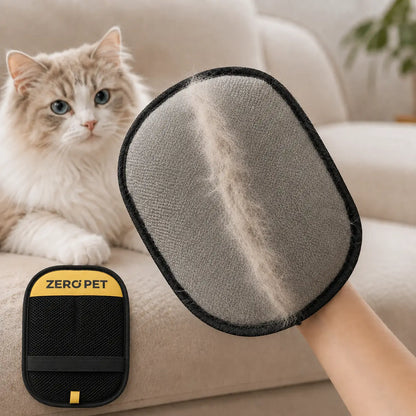 Reusable Pet Hair Removal Mitt | Electrostatic Grooming Glove for Furniture, Carpets, Dogs & Cats